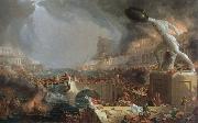 Thomas Cole, the course of empire destruction